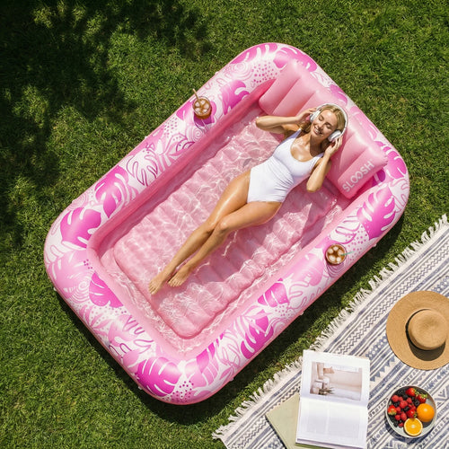 The Water Tanning Lounger — Tan Deeper, Stay Cooler, Glow Longer
