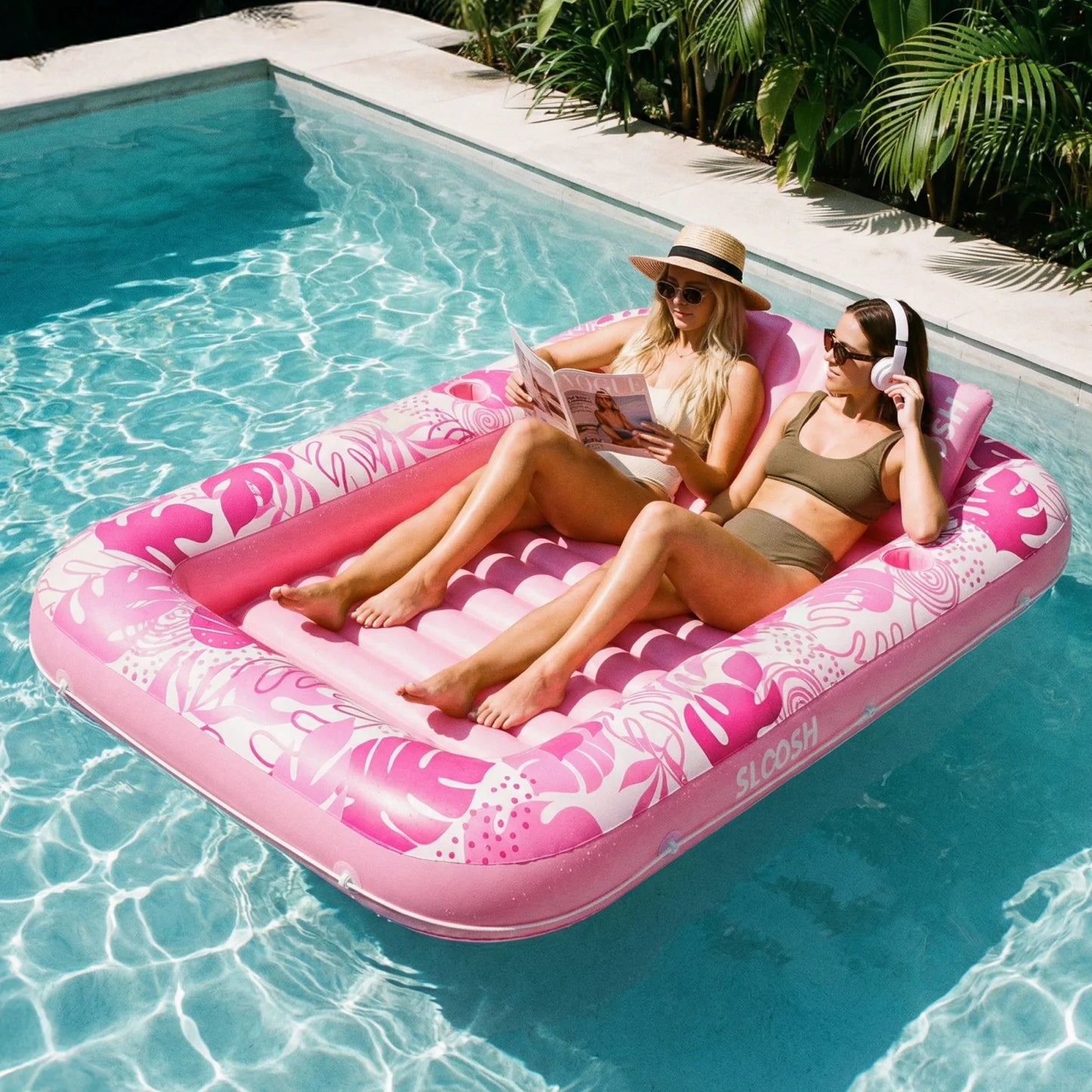 The Water Tanning Lounger — Tan Deeper, Stay Cooler, Glow Longer