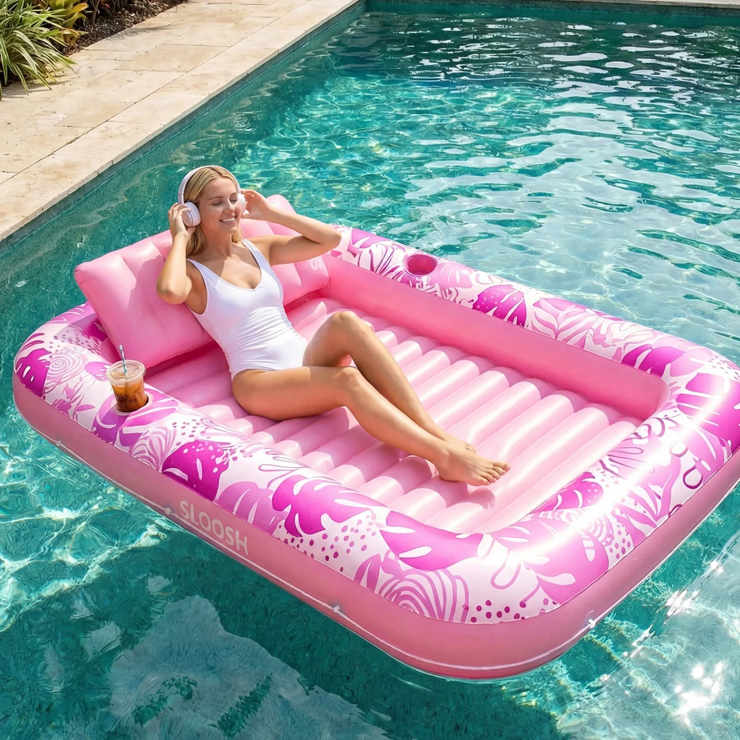 The Water Tanning Lounger — Tan Deeper, Stay Cooler, Glow Longer
