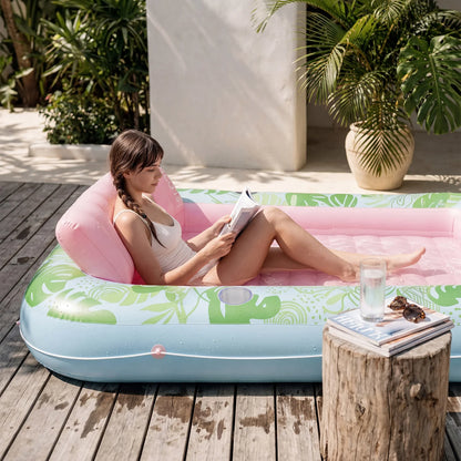 The Water Tanning Lounger — Tan Deeper, Stay Cooler, Glow Longer