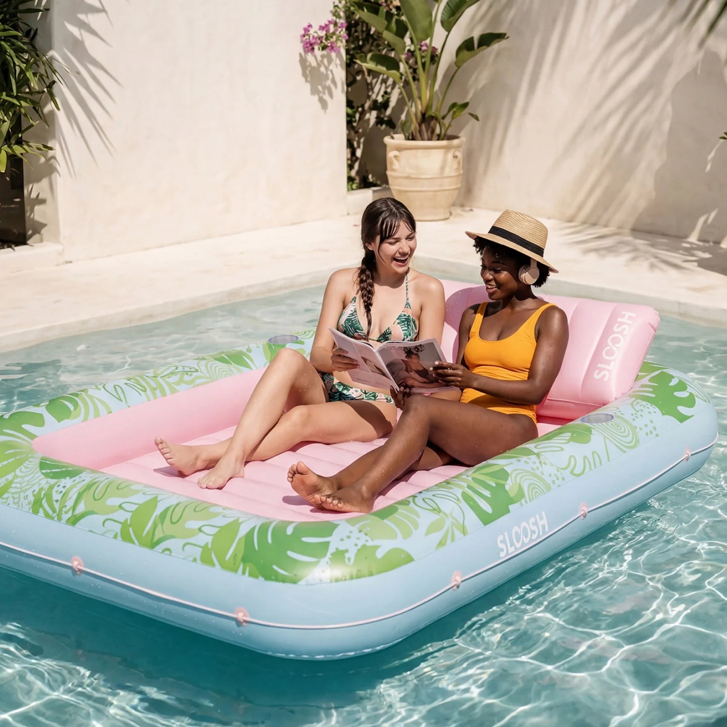 The Water Tanning Lounger — Tan Deeper, Stay Cooler, Glow Longer